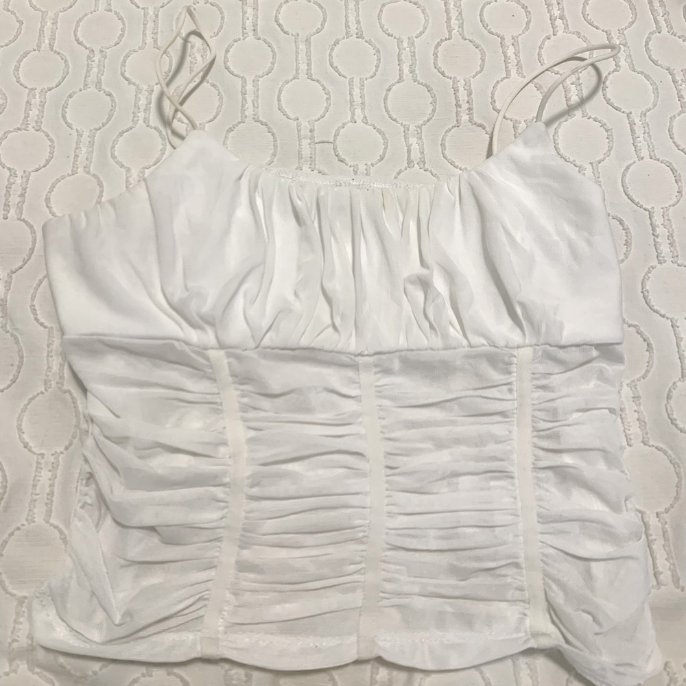 Princess Polly White Concordia Top